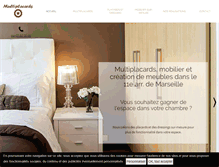 Tablet Screenshot of multiplacards.fr